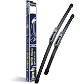 Custom Wiper Set for Niken Renault Clio 4 and Captur, 2 Pieces, 2012 and Later
