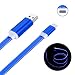 Produktbild Typ C Kabel, Geabon USB C Ladekabel 3 ft 2.4A Blitzladung für Typ C Geräte, zB. Apple Macbook, LG G5, Nexus 5X 6P, ChromeBook Pixel, Nokia N1 Tablet (Blau)