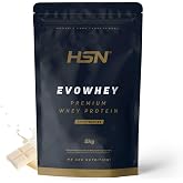 HSN Evowhey Protein | White Chocolate 2kg = 67 Shots per Whey Protein Concentrate | 100% Whey Protein Concentrate (WPC) | Non