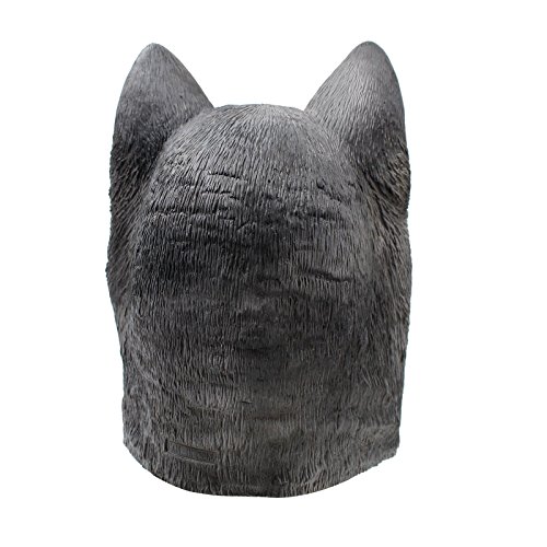 PartyCostume Deluxe Neuheit-Halloween-Kostüm-Party-Latex-Tierkopf-Schablone Masken Husky - 6