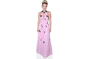 CELEBRITY CUTOUTS Millie Bobby Brown (Pink Dress) Miniatyr Storlekl