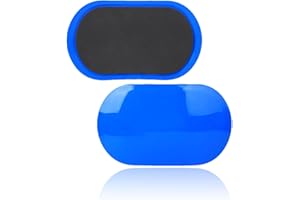 ‎HERCHR HERCHR Gleitscheibe, 24x14,5x1cm/9,4x5,7x0,4 Zoll Sport Gleitplatte Gleitscheiben Fitness Zubehör Gleitplatte Gleitpad Trainingsgeräte Gliding Disc Core Trainers Sliders Für Fitnessstudio Yoga Pilate