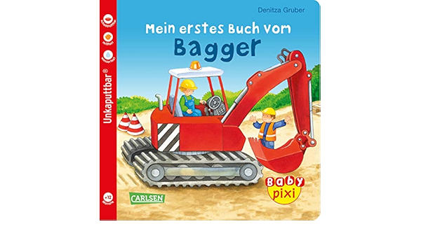 Baby Pixi 60 Ve 5 Mein Erstes Buch Vom Bagger 5 Exemplare Baby Pixi Unkaputtbar Band 60 Amazon De Geis Maya Gruber Denitza Bucher