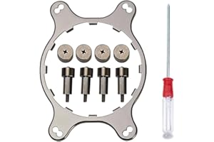 Xiatiaosann AM4 AMD Mounting Bracket Cooler Water Series Kit, CPU Cooling Fan Bracket for Corsair Hydro H55 H75 H80I V2 H100i V2 H115i H90 H105, with Screwdriver