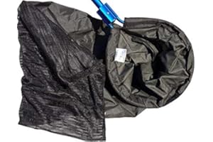 Pond H2o Heavy Duty Waterproof Koi Sock Net 90cm (36 Inch Long), 30cm (12 Inch) Diameter, Safe transfer of Koi Fish - NET HEAD ONLY