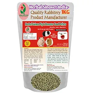 Herbal Sinovet India Hamster / Guinea Pig Food, ISO(9001-2015), FSSAI Certified