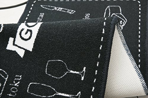 indeedshare Küche Teppiche Gummirückseite Dekorative rutschfeste Fußmatte Läufer Bereich Schmutzfangmatten Sets 2 Stück Cozinha - 3