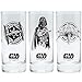 Produktbild Star Wars - Trinkgläser 3er Set 300 ml - Episode 4-6 - Darth Vader - X-Wing - Tie Fighter