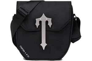 BYIYGSL Borsello Trapstar London Oxford,Nuova Uomo Donna Tracolla di Grande capacità Tracolla Trapstar per Regali Compleanno,Movimento,Viaggio (Color : Silver)