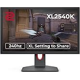 BenQ ZOWIE XL2540K Esports Gaming Monitor | 24.5 inch 240Hz XL Setting to Share | 120Hz Compatible for PS5 and Xbox Series X,