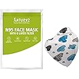 Naturyz N95 NIOSH & ISO Certified Reusable Face Mask With 6 Layer Protection | Nose pin & Adjustable Ear Loops With 95% Filtration(Adults, kids, Boys & Girls) (Kids Pack of 1)