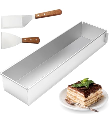 Quadratische Backform 8 Zoll - Antihaft Für Perfekte Kuchen