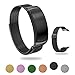 Produktbild Für Samsung Samsung Gear Fit2 / Gear Fit 2 PRO Armband, Tosenpo Zubehör Magnetverschluss Edelstahl Milanese Loop Metall Ersatz Armband Handschlaufe für Samsung Gear Fit2 SM-R360 und Gear Fit 2 PRO Smartwatch (Standard (5,5 "-9") - Schwarz)