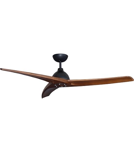 Faro ALO Large Black Wooden 6 Speed DC Ceiling Fan : Amazon.nl: Home &  Kitchen