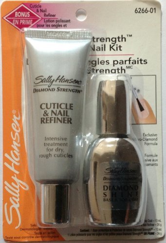 Sally Hansen Diamond Strength Perfect Nail Kit Diamond Shine Base & Top Coat 6266 01 RS.2420 (30.00% Off) - Amazon