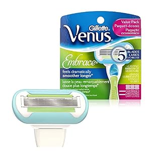 Gillette Venus Extra Smooth Women's Razor Blade Refills x6 with 3 Curve-Hugging Blades - Image 2