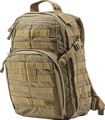5.11 TACTICAL Rush 12 Sac à Dos de Trekking, 43 cm, 21,2 L, Sandstone