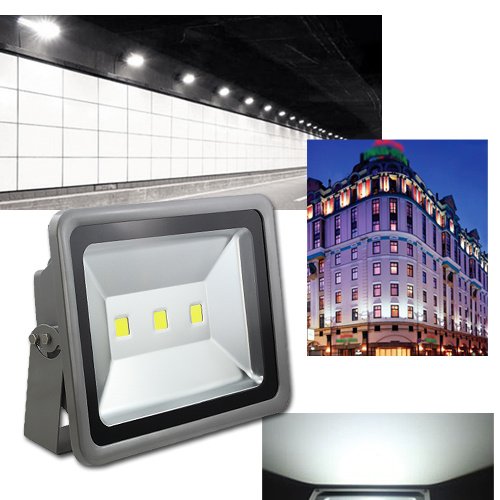 Hengda® 150W SMD LED Strahler Fluter IP65 Außen Flutlicht Leuchtmittel Scheinwerfer kaltweiss Weiß Wandstrahler