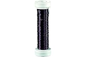Efco 0,3 mm x 25 m Fil cuivre Noir