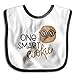 Produktbild One Smart Cookie Funny Saliva Towel Infant Bibs Baby Lunch Bib