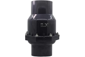 OEMCLIMA Rückschlagventil abfluss rückstauklappe abwasser rückstauverschluss vertikal PVC innendurchmesser 20 25 32 40 50 63 75 90 110 125 160 200mm (Innendurchmesser 40mm)