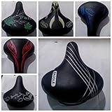 Bazaar Bike Seat Bicycle Saddle Cushion Saddle Bicycle Cycling Wide Large Bicycle Saddle