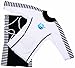 Splash About Kids UV Sun Protection Top and Shorts Close Fit - Navy/White, 2-4 Years