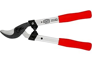 FELCO 211-40 Astschere (Länge 40 cm, ziehender Schneidkopf, Baumschere Schnitt-ø 35 mm, Griffe aus Aluminium, Gartenschere für schwere Schneidarbeiten)