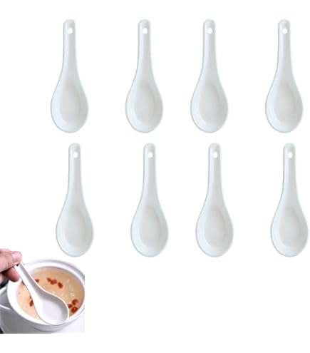 Porcellana Trattoria Cuillère à Café, Porcelaine, Multicolore, 13 X 0,1 X 0,1 Cm