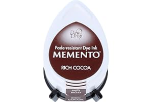 Tsukineko Memento Dew Drop Ink Pads Tsukineko Dew Drop Pad, Rich Cocoa