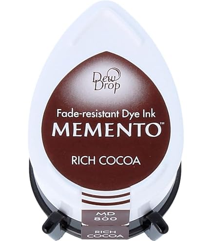 Lot De 4 Tampons Encreurs Memento Dew Drop - Imagine Crafts Central Park - Encre Pigmentée Séchage Rapide
