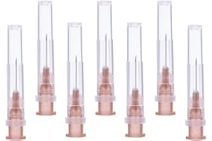 PRIMETEQ 100 tubi di erogazione in acciaio inox da 26 G (0,45 mm x 12 mm), diverse dimensioni: 18 G/19 G/20 G/21 G/22 G/23 G/25 G/26 G/27 G, 30 g, confezione singola, per industria, hobby e casa