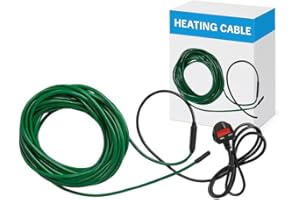 Weedness Cable de Calefacción para Invernadero 60 Vatios 10 Metros - Alfombrilla Calentadora Animales Calefacción Terrario Esquejes Cultivo Plantas Jardín Crecimiento