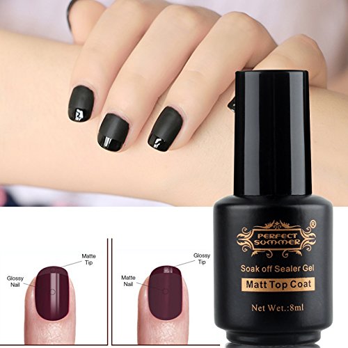 Perfect Summer UV LED aufl?sbarer Gel Nagellack 8ml Matte Top Coat - 2