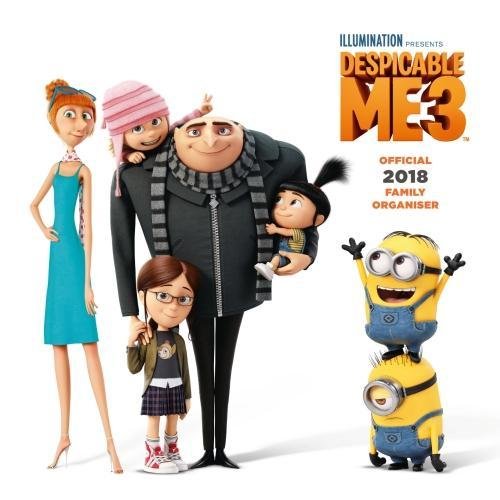 Download Despicable Me 3 Family Organiser Official 2018 Calendar Download Despicable Me 3 Family Organiser Official 2018 Calendar