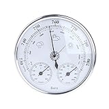 Mit Barometer, Thermometer und Hygrometer, 3 in 1 Multifunktion, sparsam und praktisch