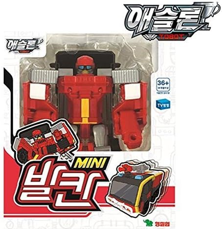 YOUNG TOYS Tobot Athlon vulcanmini Toy Robot Transforming Robot Transformer Toy Carbot