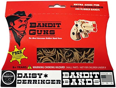 Bandit Guns Daisy Derringer Extra Ammo Craft Kit, Tan