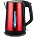 Produktbild Elektronisch Wasserkocher / Wasserkessel / Teekocher / Edelstahl Kabellos electric kettle mit Cool-Touch-Griff mit Kabelaufwicklung | Verbrühschutz Schnell- Kochend Auto-Abschaltung Edelstahl Wasserkocher Wasserkocher Wasser Halten Die Wassertemperatur Automatische Abschaltkessel 1,8 Liter Wasserkocher