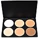 TOOGOO(R) Palette 6 Colors Makeup Contour Face Eye Powder Foundation