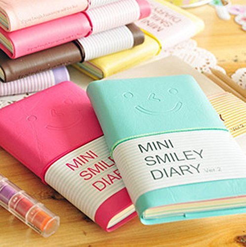 Preisvergleich Produktbild Cute Charming Portable Mini Smile Smiley Paper Note Book nabati