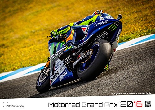 Motorrad Grand Prix 2016 - Kalender - DIN A3
