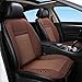 Produktbild XLKP Auto Lüftungskissen Kühlung Klimaanlage Sitz Mietwagen bläst Saugsitz mit Lüfter 12V,Brown,Withmassage