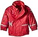 Sterntaler Unisex Baby Removable Inner Jacket Cape Short Sleeve Raincoat, Red (804), One Size (Manufacturer Size:98)
