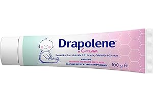 Drapolene® Cream 100g Tube | Prevents and Treats Nappy Rash | Soothes and Protects Baby's Bottom from Newborn Onwards