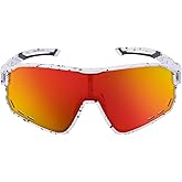 DSC Mirage Cricket Sunglasses - Protective Eyewear for Cricket Players - UV Protection, Anti-Fog, and Comfortable Fit for Cri