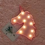 Süße Einhorn LED Nachtlichter Stimmungslicht Schreibtischlampen Babyzimmer Kinderzimmer Dekorationen Geschenke - 2
