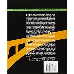 Disenso e incertidumbre: Un homenaje a Javier Muguerza (Theoria Cum Praxi)