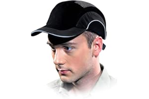 JSP Hardcap A1+ 7 cm langem Schirm, schwarz (JSP ABR000-001-100)