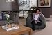Sofa Sack - Bean Bags Memory Foam Chair, 4-Feet, Charcoal